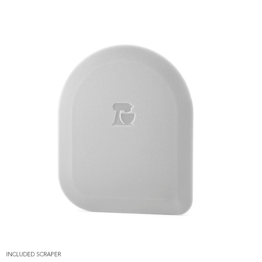 batidor de masa para batidora de pedestal con cabezal inclinable recubierto de plata 5ksmpb5