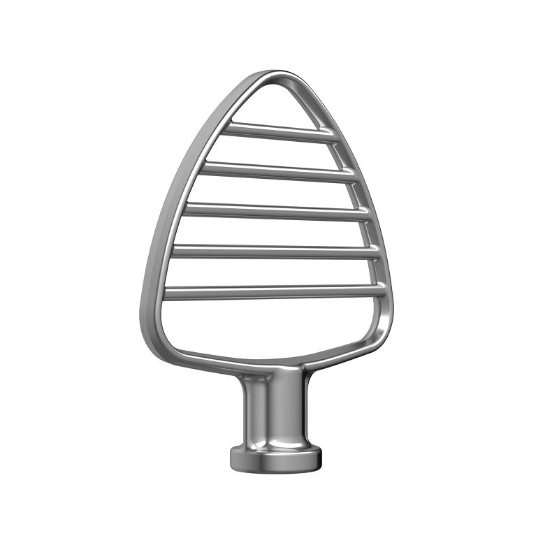 batidor de masa para batidora de pedestal con cabezal inclinable de acero inoxidable 5ksmpb5ss