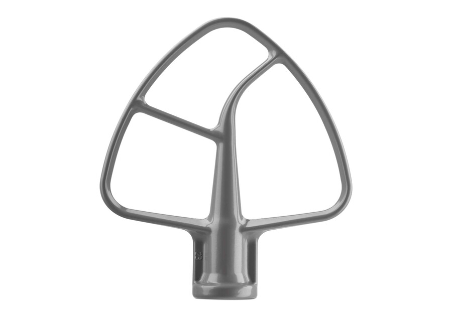 batidor plano para batidora de pedestal con cabezal inclinable recubierto de plata k5thbs