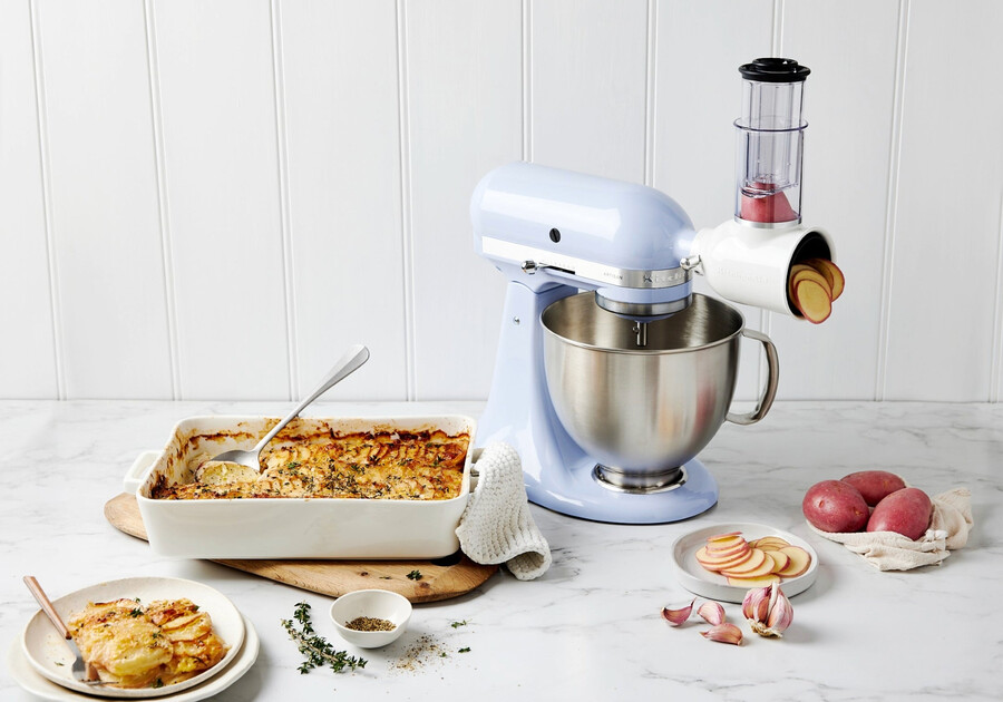 batidora de pie artisan con cabezal inclinable ksm192